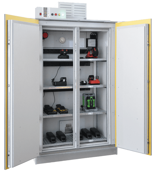 Brandwerende lithium kasten